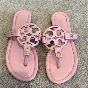 Tory Burch Miller Light Pink Sandals Size 7.5